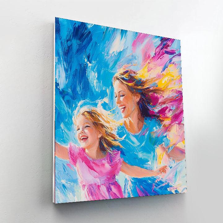 Dancing Through Life Together Number Painting