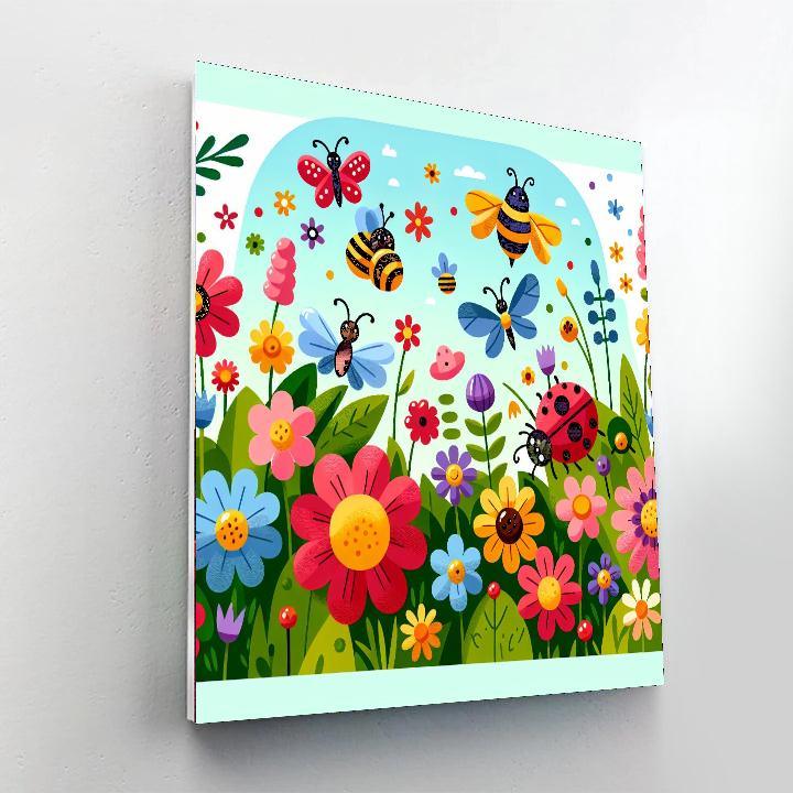 Incredible Insects And Bugs Paint By Number