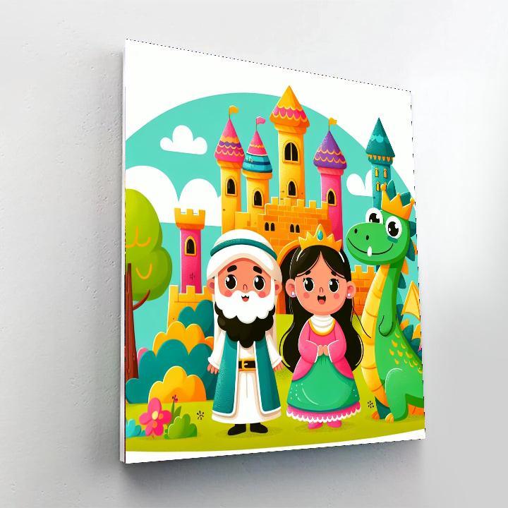 Charming Fairy Tale Adventures Numbered Painting Kits