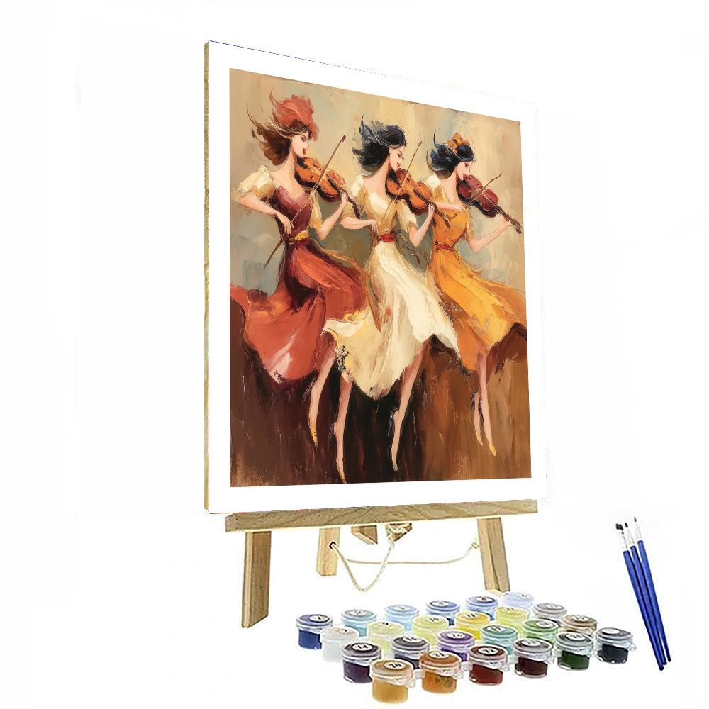 A Mother's Gift Of Music Paint By Number