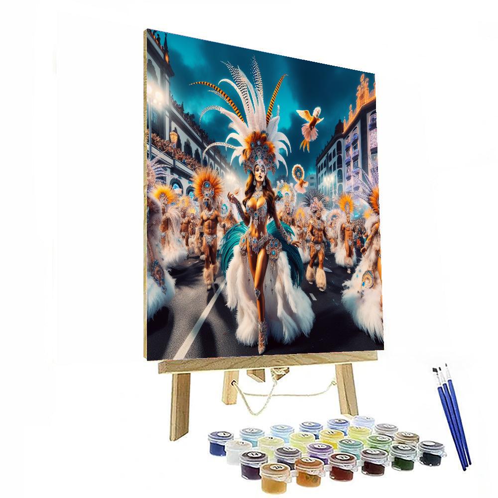 Carnival Of Santa Cruz De Tenerife - Santa Cruz Numbered Painting Kits