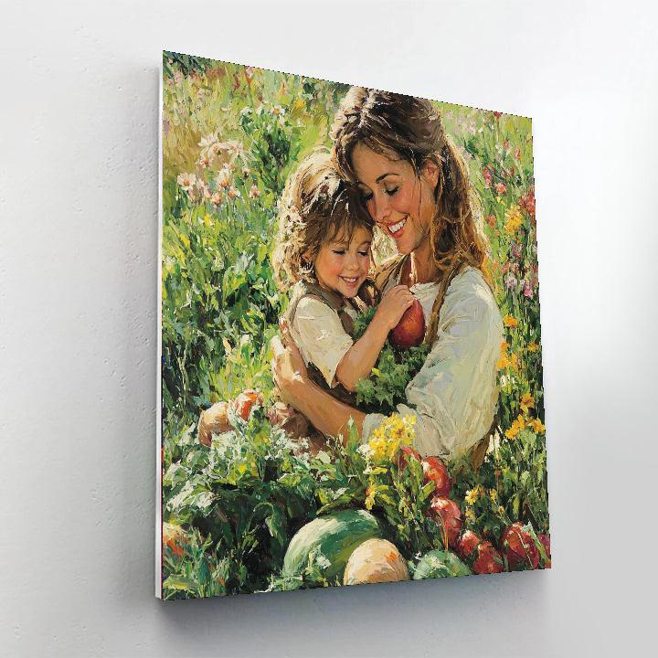 The Garden Of Love Paint By Color