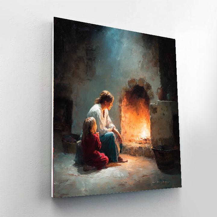 Whispered Stories Of Yore Painting Number Kit