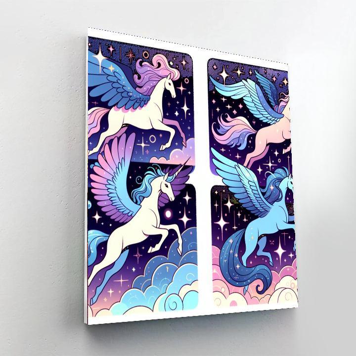 Celestial Wonders With Starry Creatures Paint By Number