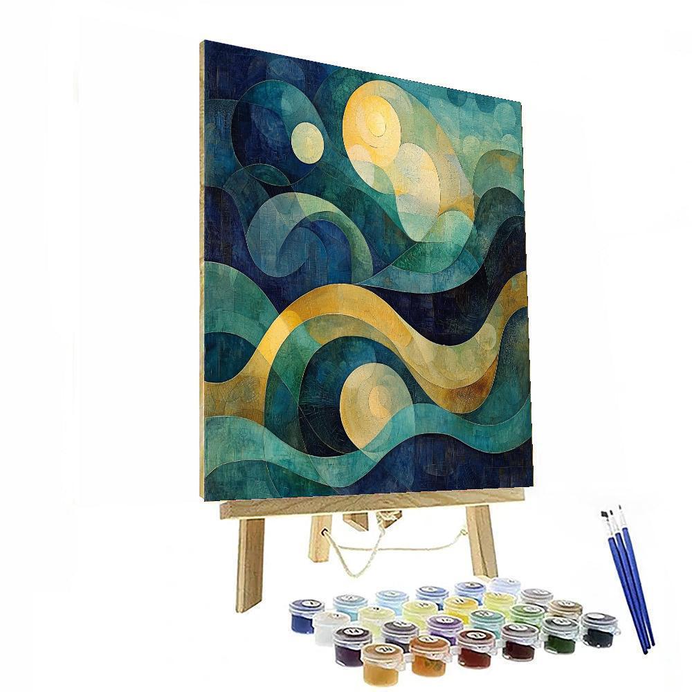 Max Ernst Inspired Dreamweaver's Canvas  Paint By Numbers Kits