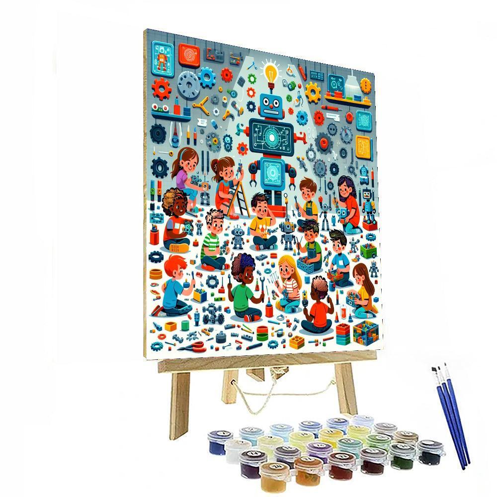 Robotics Pioneer Program Numbered Painting Kits