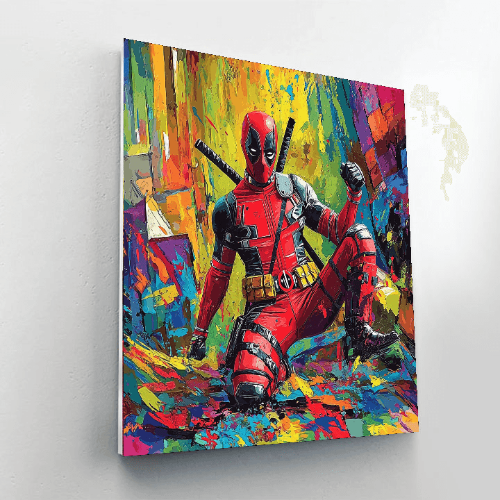 Ryan Reynolds: The Charming Anti-hero Paint By Number