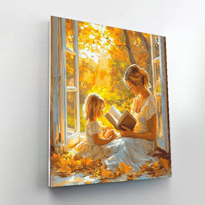Golden Moments Of Motherhood Paint By Number
