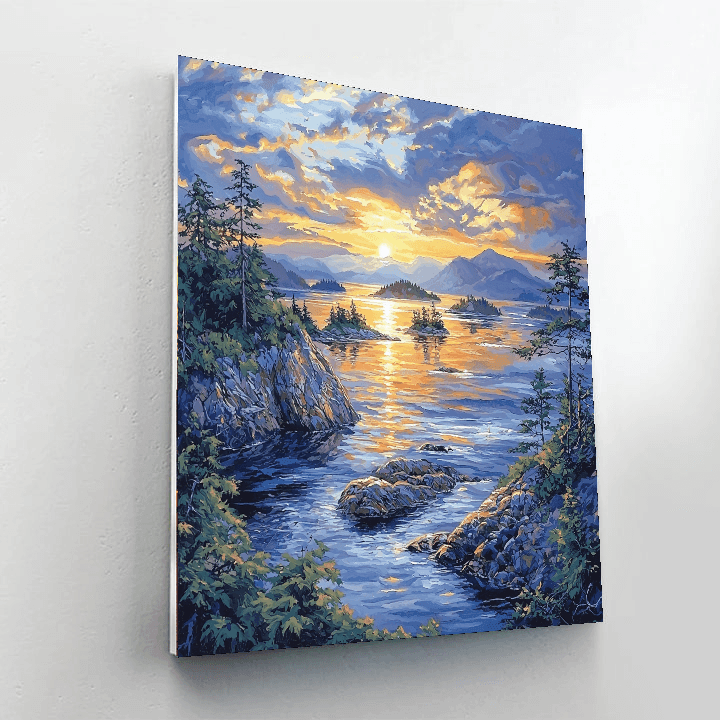 Gulf Islands National Park Paint By Numbers Kits