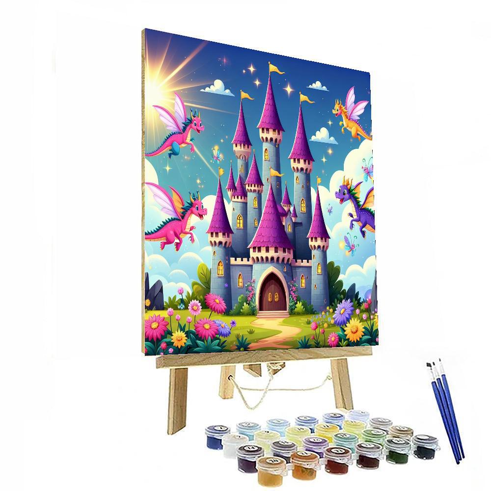 Charming Castle Tales Paint By Number
