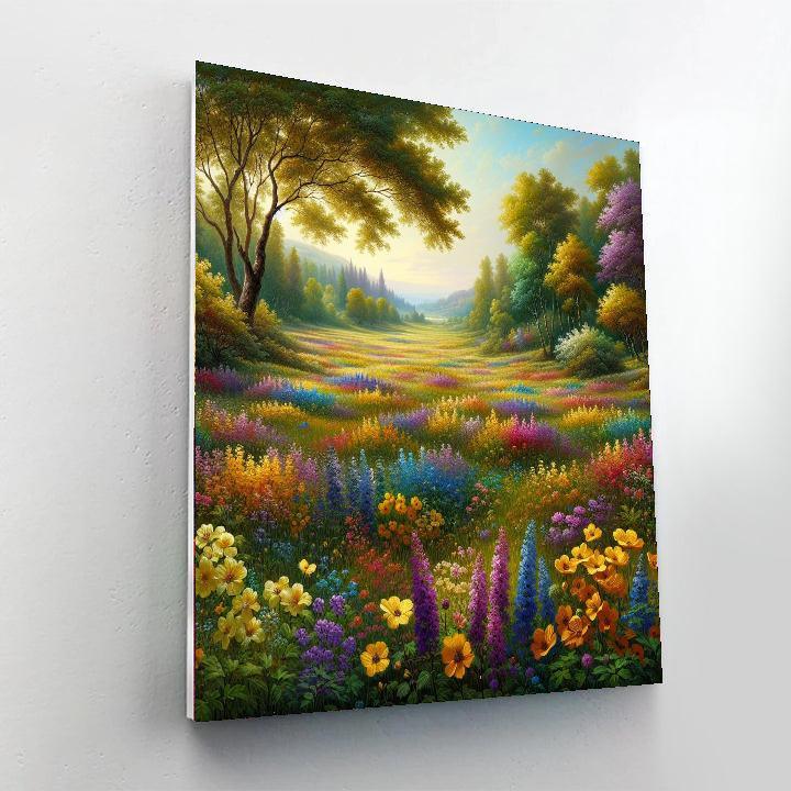 Regal Meadow Splendor Paint By Number