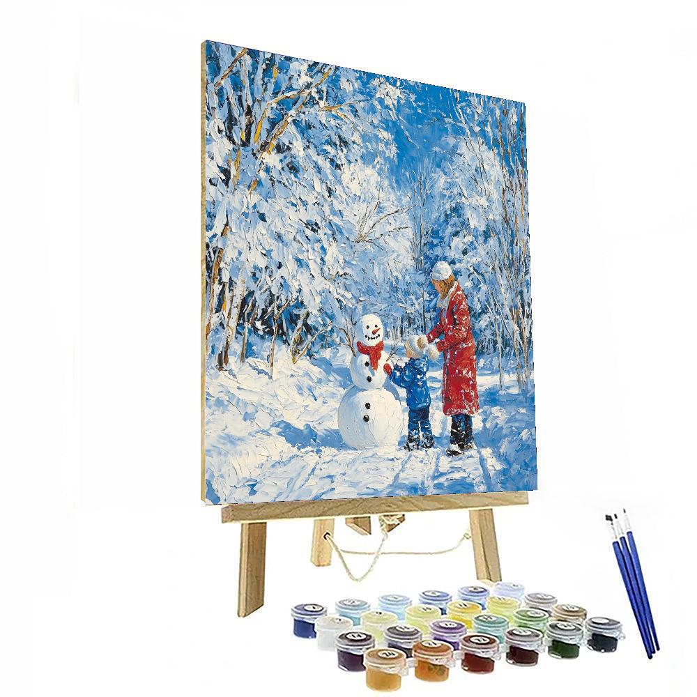 Winter Wonderland Together Paint By Numbers