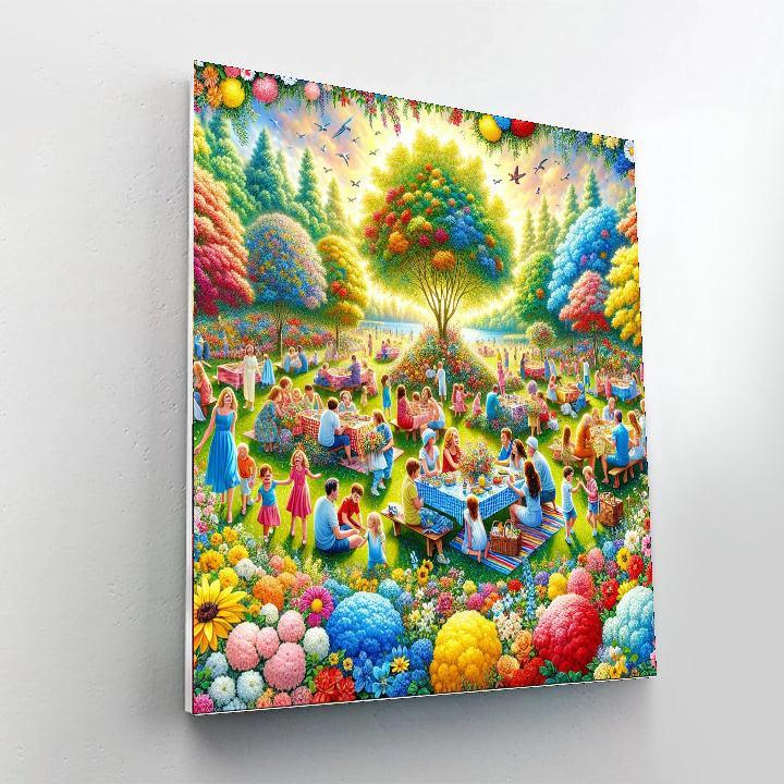 Sunny Summer Day Paint By Number