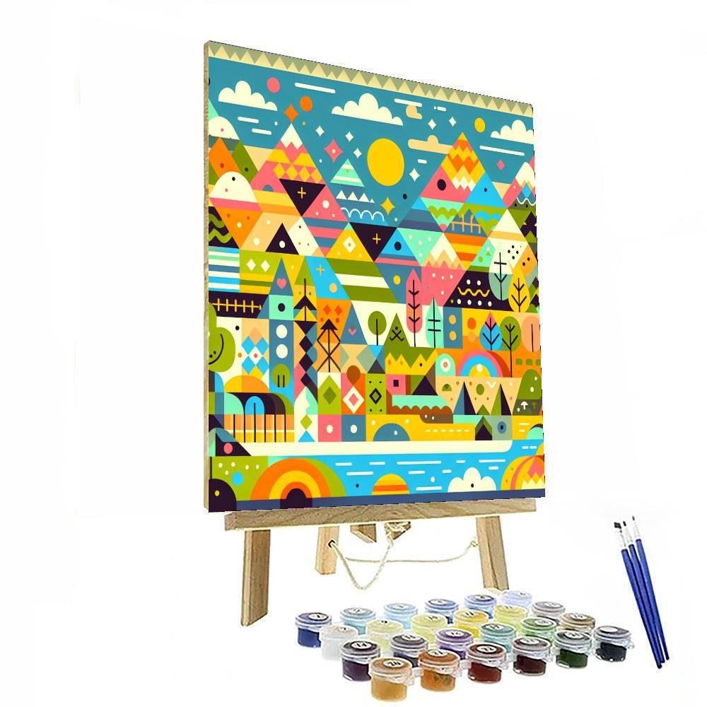 Kaleidoscope Kingdom Paint By Numbers Kits