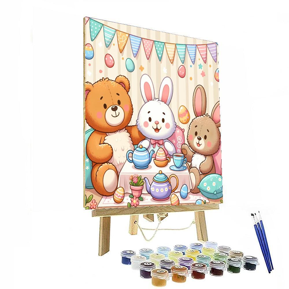 Cuddly Toy Wonderland Painting By Numbers Kit