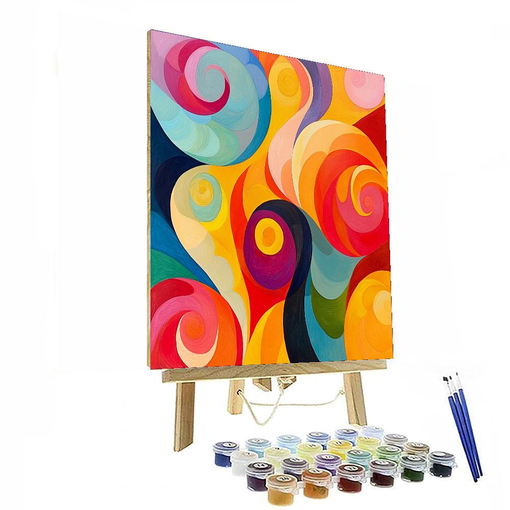 Paul Klee Inspired Infinite Whimsy  Numbered Painting Kits