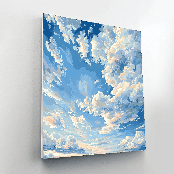 John Constable Inspired Dreaming In The Clouds  Paint By Numbers Kits