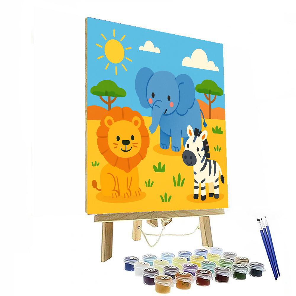 Safari Explorer Experience Paint By Color