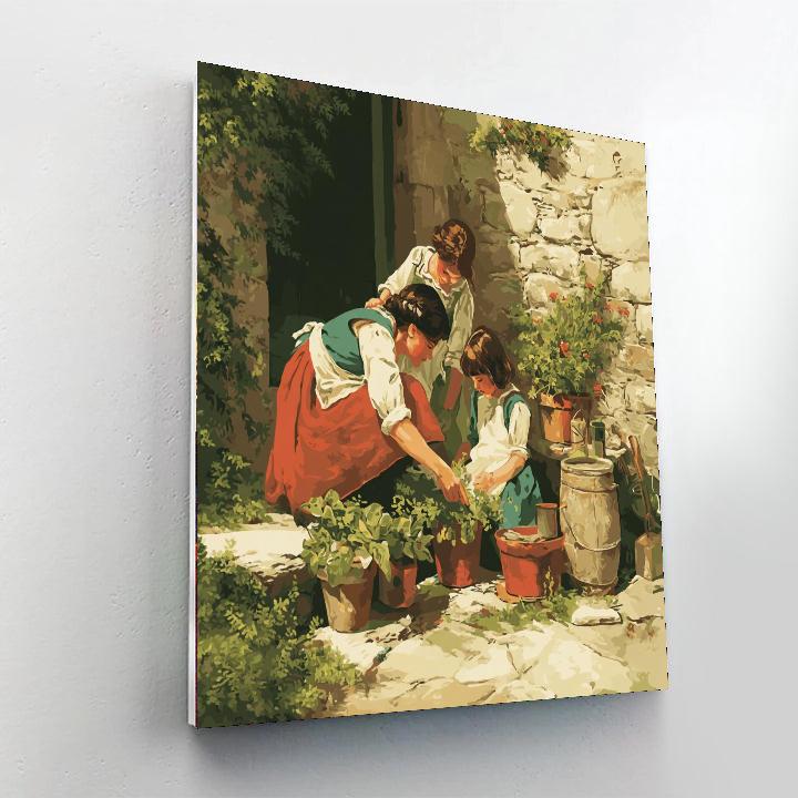 Gardening With Grace Paint By Numbers