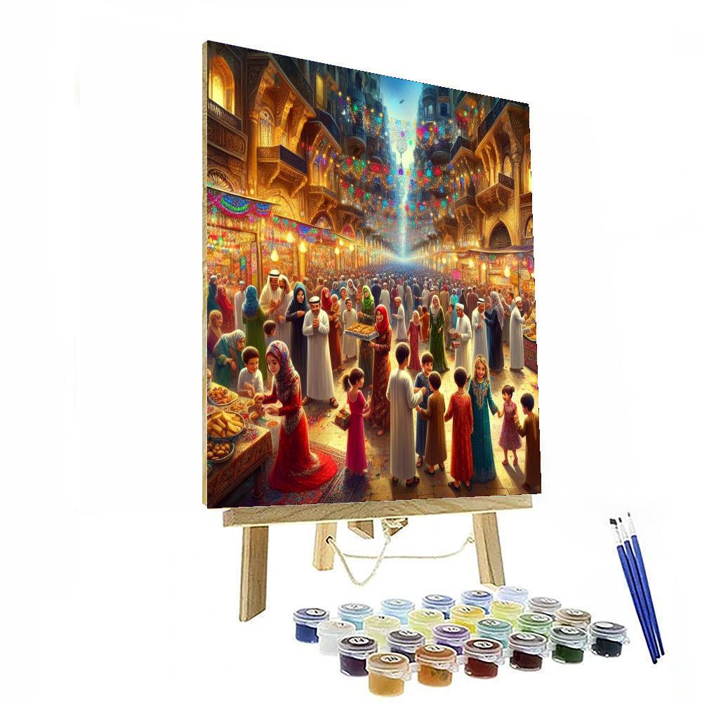 Eid Al-fitr - Cairo Number Painting