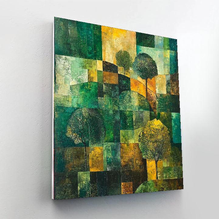 Paul Cézanne Inspired Harmonious Echoes Of Nature  Paint By Numbers Kits