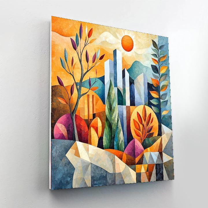 Pablo Picasso Inspired Picasso's Botanical Wonder  Numbered Painting Kits