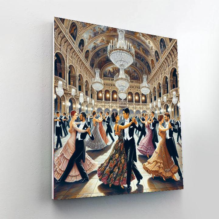 Vienna Opera Ball - Vienna, Austria Paint By Color