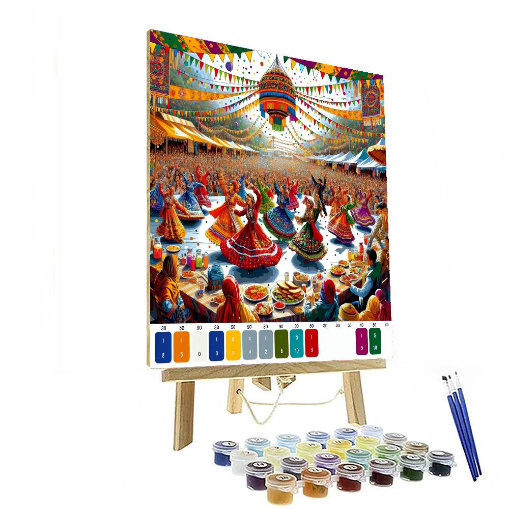 Guelaguetza Paint By Numbers Art