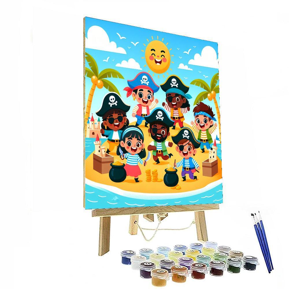 Pirate Playtime Paint By Color