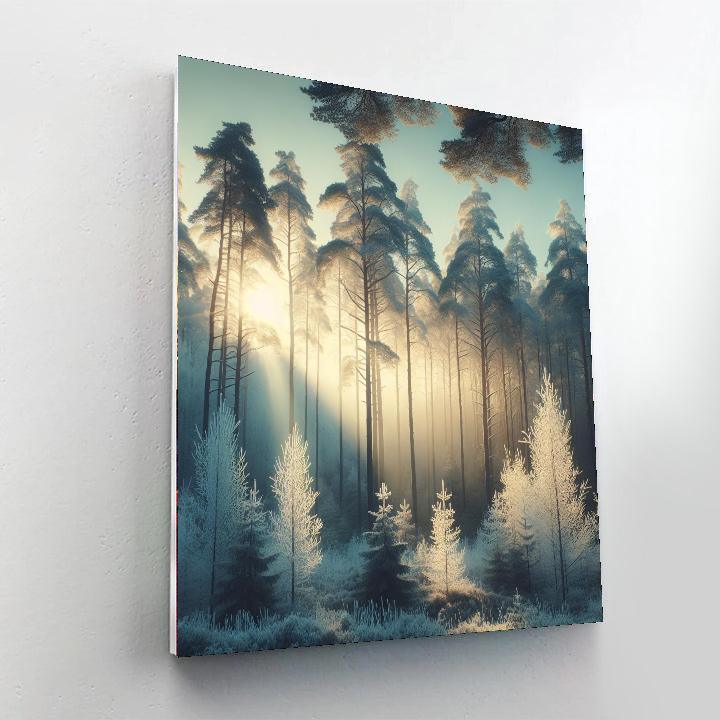 Glistening Pines Numbered Painting Kits