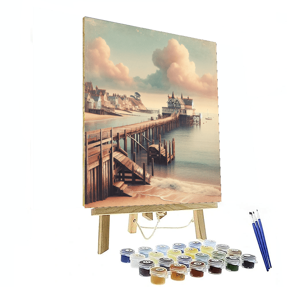 Nostalgic Seaside Pier Paint By Numbers Kits