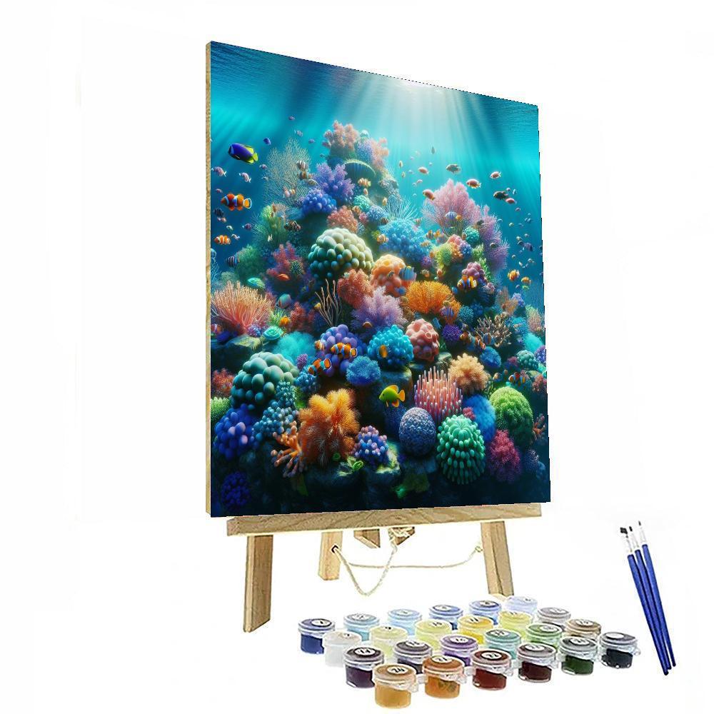 Enchanting Underwater Realm - DIY Painting By Numbers Kit – Artistry Rack