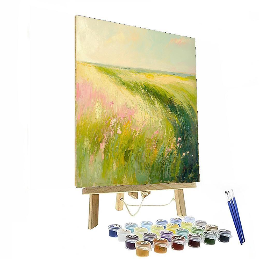 Edgar Degas Inspired Whispering Meadows Dreamscape  Paint By Number