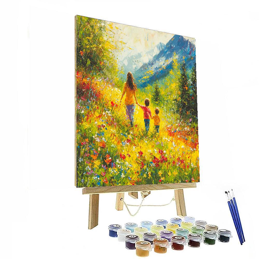 Mothers In Nature Painting By Numbers Kit