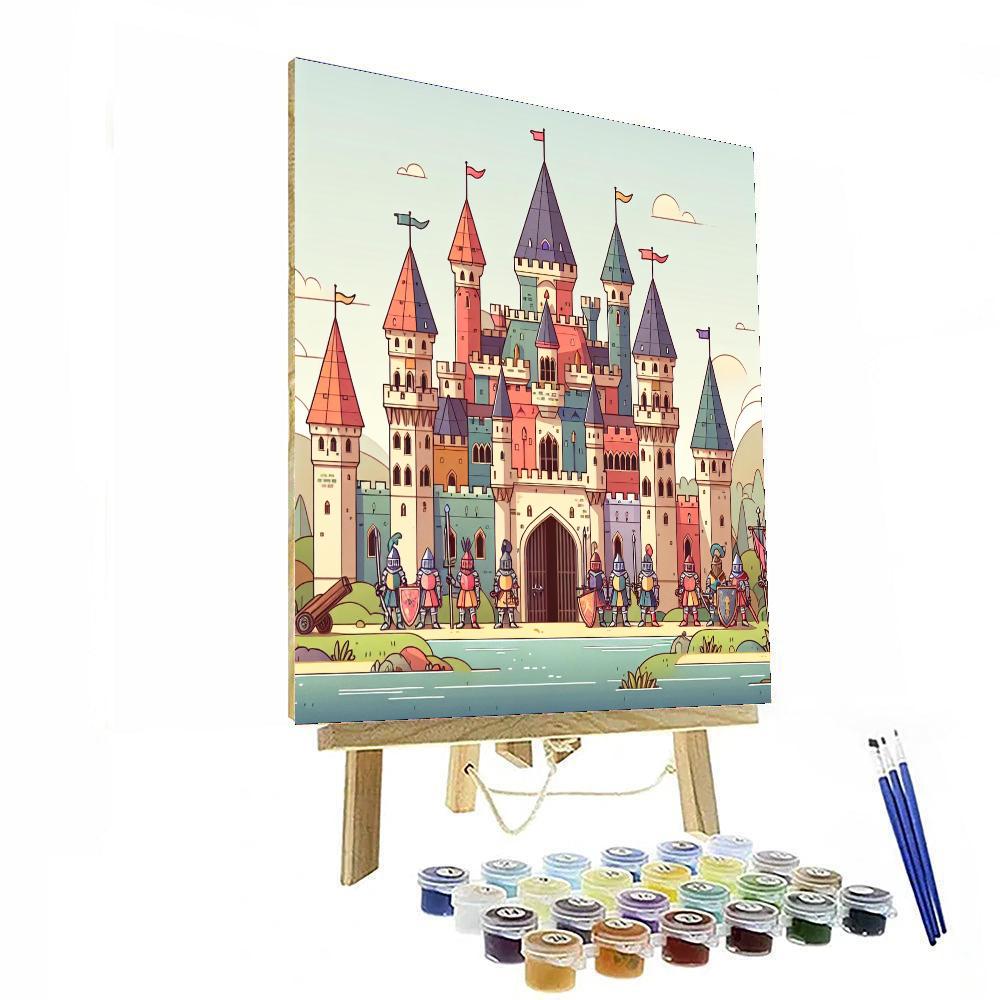 Kingdom Of Castles Paint By Numbers