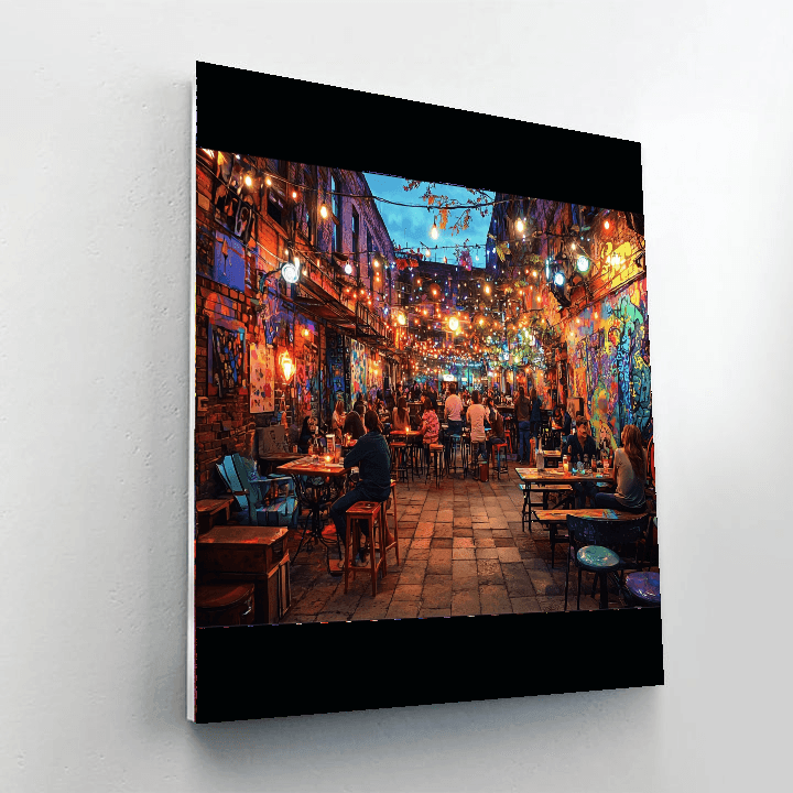 Budapest Ruin Bars Numbered Painting Kits