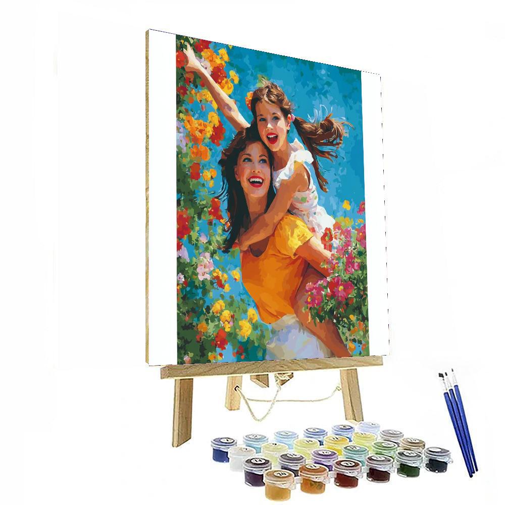 Shared Secrets In The Garden DIY Paint By Numbers