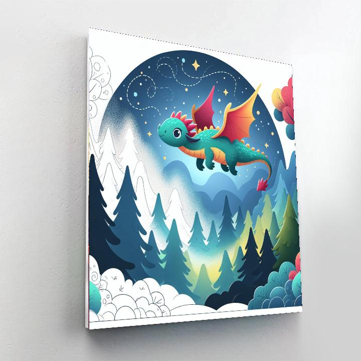 Mythical Creature Journey Paint By Numbers Kits