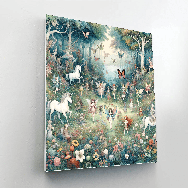 Magic Forest - DIY Painting By Numbers Kit