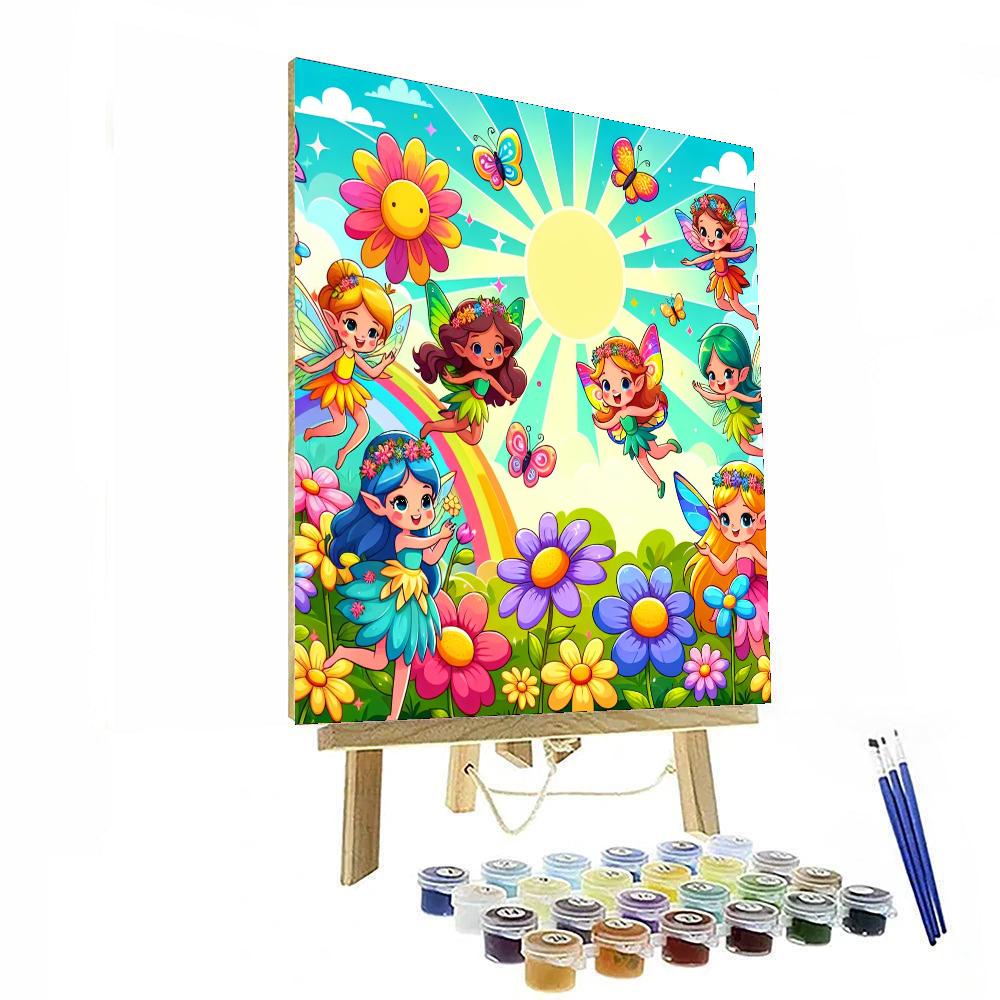 Fabulous Fairy Dance DIY Paint By Numbers