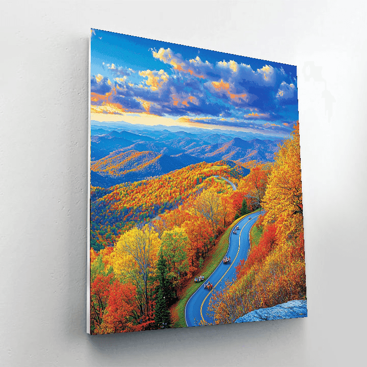 Blue Ridge Parkway Numbered Painting Kits
