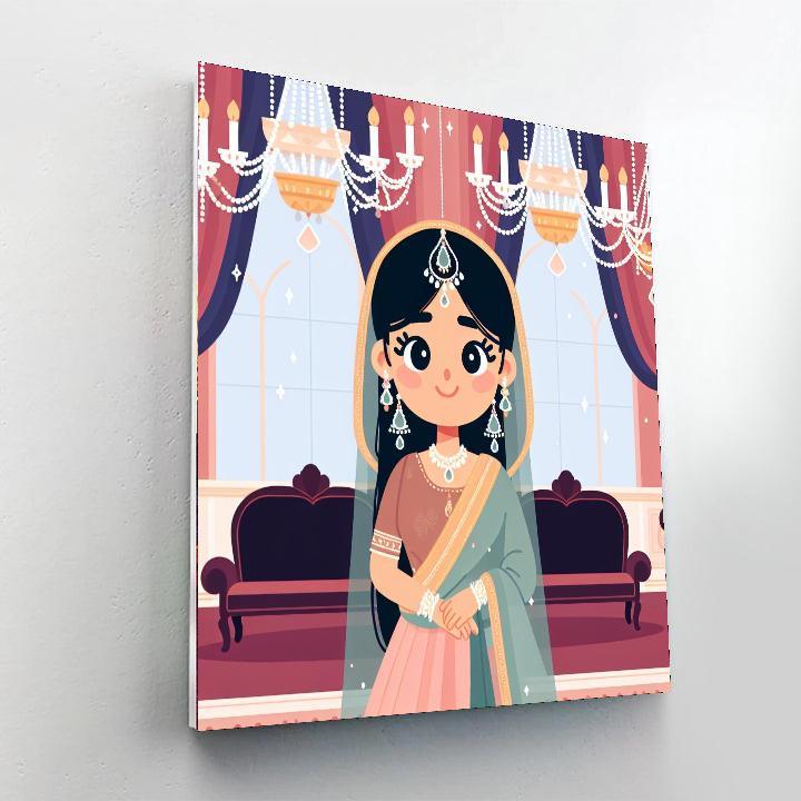 Enchanted Princess Ball Paint By Number