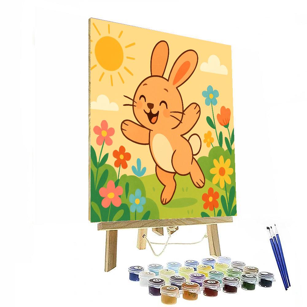 Sunshine Rabbit Paint By Color