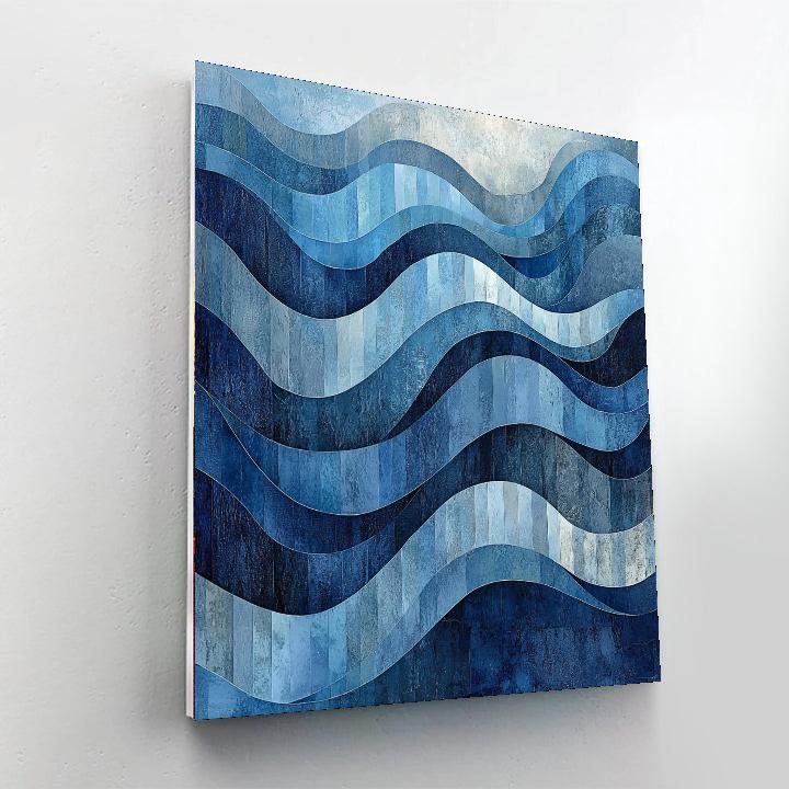 Michelangelo Inspired Whispering Tides  Paint By Numbers