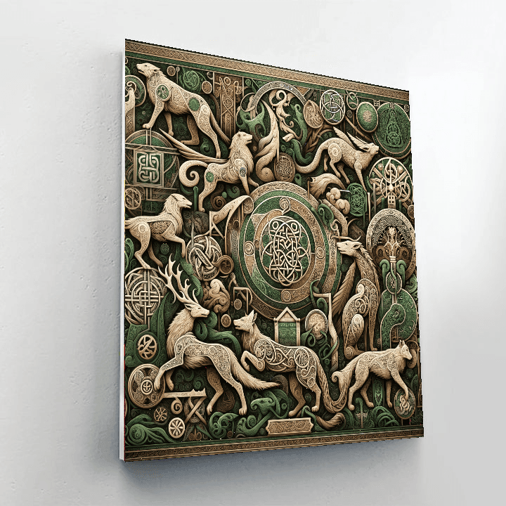 Celtic Myth And Mystery Numbered Painting Kits