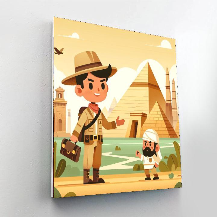 Historical Explorer's Quest Numbered Painting Kits