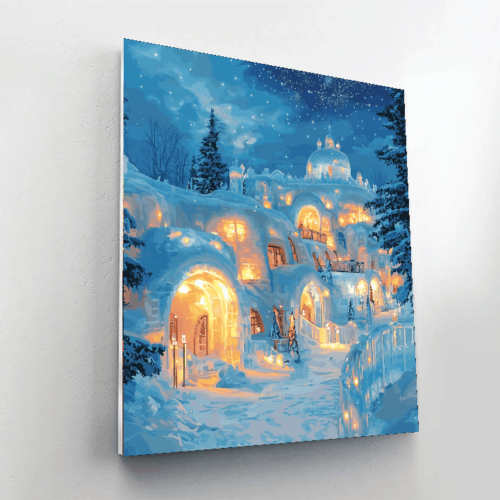 The Icehotel Numbered Painting Kits