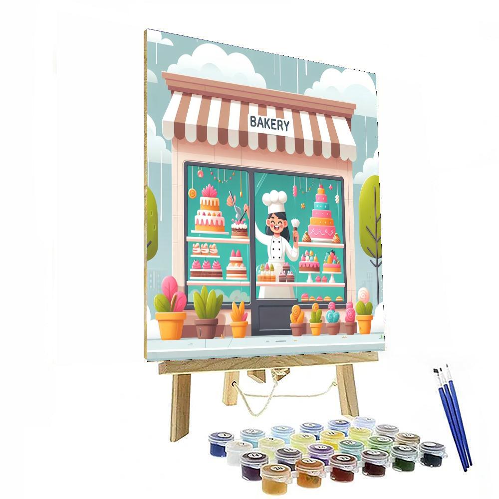 Sweet Tooth Bakery Numbered Painting Kits