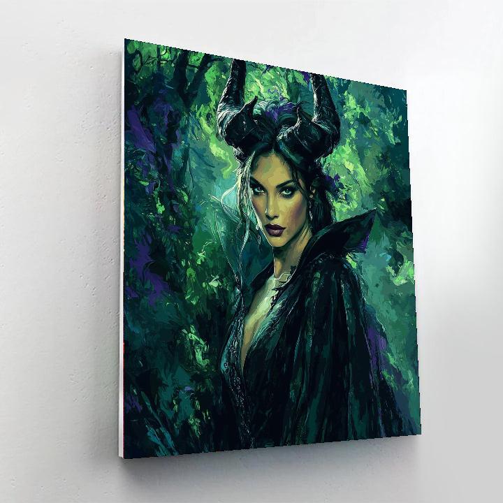 Angelina Jolie: Grace Of A Warrior Soul Numbered Painting Kits