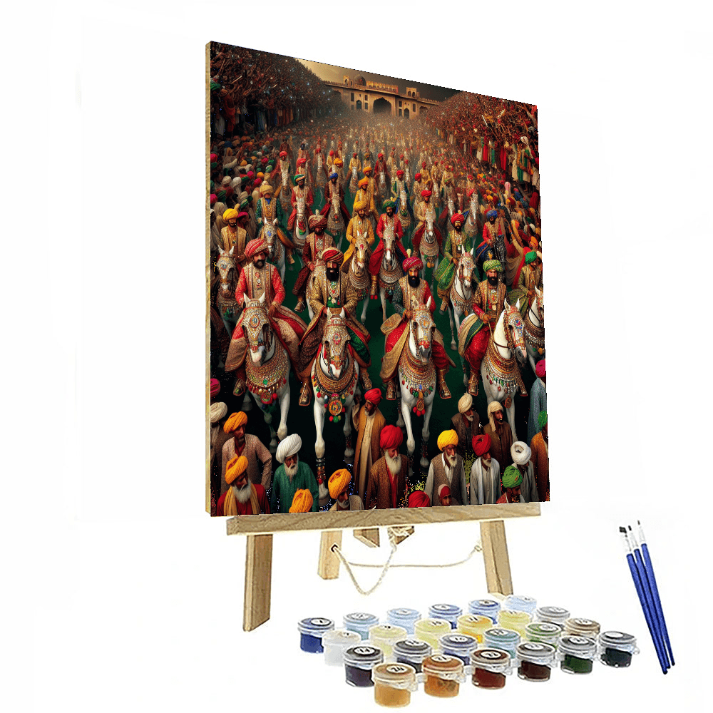 Durbar Festival - Kano, Nigeria DIY Paint By Numbers